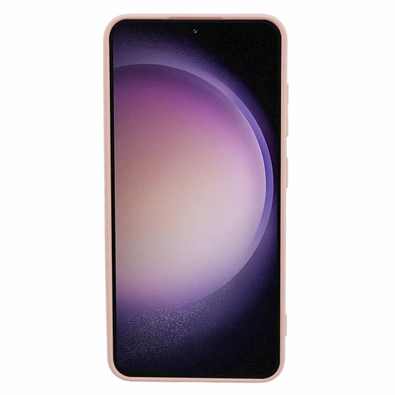 Obal na mobil pre Samsung Galaxy S24+ Plus, Silicone Lite, ružové