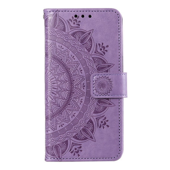 Klapkové puzdro pre Realme 12 Pro 5G / 12 Pro+ 5G, Mandala, fialové