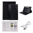 Puzdro + klávesnica Galaxy Tab S7+ Plus / S8+ Plus /S7 FE T730 T733, Pen Slot, čierne