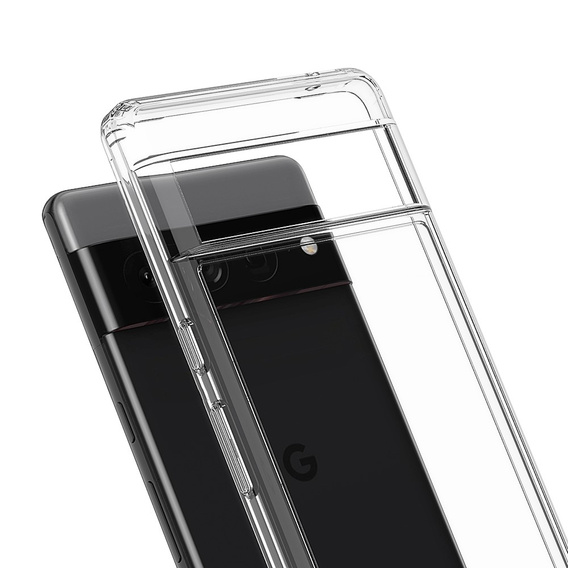 Obal na mobil pre Google Pixel 7 Pro, Fusion Hybrid, priehľadné