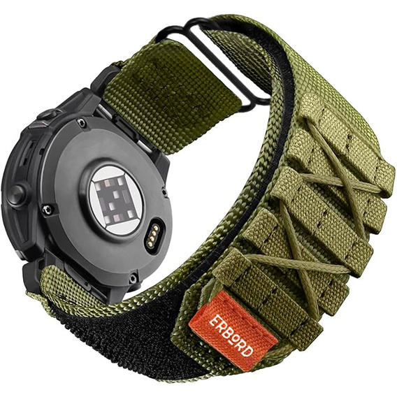 ERBORD Runner Quickfit Nylonový remienok pre Garmin Fenix 5/6/6 PRO/7 Forerunner 965/955/945