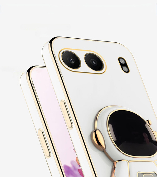 Obal na mobil pre OnePlus Nord 4, Astronaut, biele