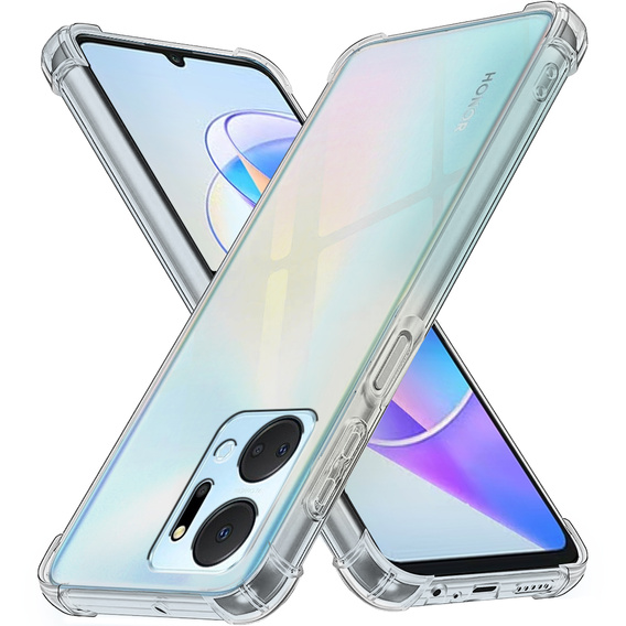 Obal na mobil pre Honor X7a 5G, Dropproof, priehľadné