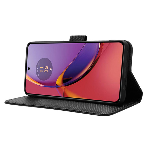 Flipové puzdro pre Motorola Moto G84 5G, Smart Magnet, čierna