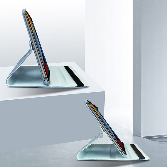 Puzdro pre iPad 10.9 2022 10 Gen TB330FU 10.95", otočné o 360°, modré