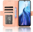 Klapkové puzdro pre Realme Note 70T 4G, Card Slot, ružové