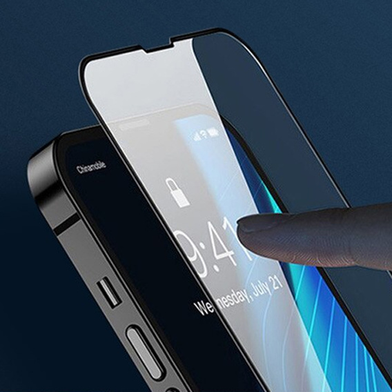 3D tvrdené sklo pre iPhone 14 Plus, čierne