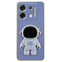 Obal na mobil pre Infinix Zero 30 5G, Astronaut, modré