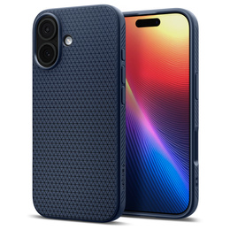 Puzdro Spigen Liquid Air pre iPhone 17, námornícka modrá