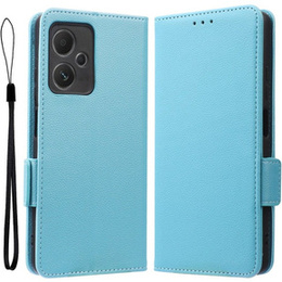 Klapkové puzdro pre Xiaomi Redmi Note 12 5G / POCO X5 5G, Wallet Litchi Magnet, modré