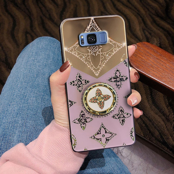 Fashion Obal na mobil pre Samsung Galaxy S8, fialové