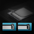Vodotesné puzdro SHELLBOX IP68 pre Apple iPad Air 11" 6 gen. 2024, čierne