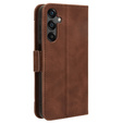 Klapkové puzdro pre Samsung Galaxy M35, Card Slot, hnedé