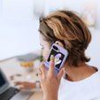 Puzdro Dux Ducis pre Samsung Galaxy Z Flip5 5G, Bril, fialové