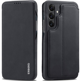 Klapkové puzdro pre Samsung Galaxy A54, ERBORD Retro, čierne