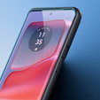 Puzdro DuxDucis pre Motorola Edge 50 Pro 5G, Aimo case, transparentné / čierne