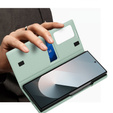 Flipové puzdro pre Samsung Z Fold5 5G, Smart View Wallet, zelený