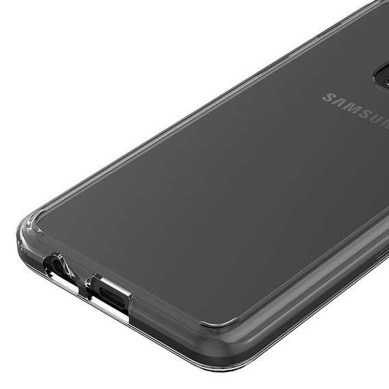 Obal na mobil pre Samsung Galaxy A8 2018, Fusion Hybrid, priehľadné