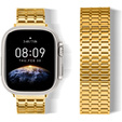 Oceľový náramok pre Apple Watch 1/2/3/4/5/6/7/8/SE/ULTRA 42/44/45/49 MM - zlatý