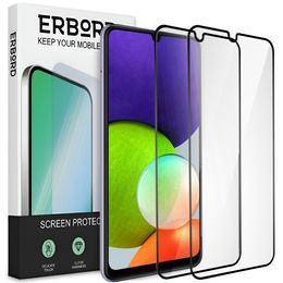 2x keramické hybridné sklo ERBORD pre Samsung Galaxy A22 5G