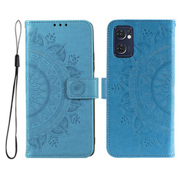 Klapkové puzdro pre Oppo Reno7 5G, Mandala, modré