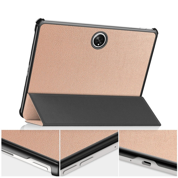 Puzdro pre OnePlus Pad, Smartcase, ružové rose gold