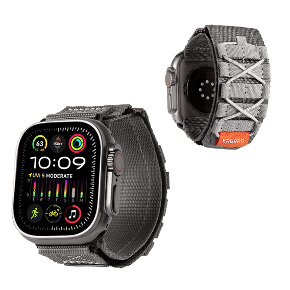 Nylonový remienok ERBORD Runner pre Apple Watch 1/2/3/4/5/6/7/8/9/SE/ULTRA/ULTRA 2 42/44/45/49MM