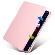 Puzdro pre iPad Pro 11" 2022/2021/2020 (4/3/2 gen.), s priestorom pre stylus, otočné o 360°, ružové