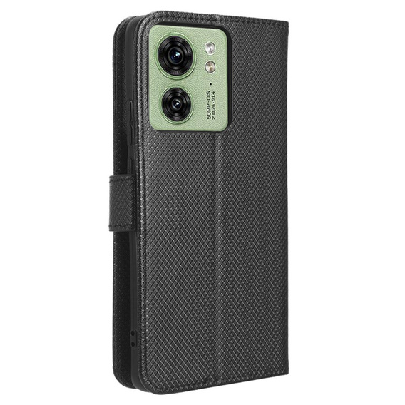 Klapkové puzdro pre Motorola Edge 40 5G, Wallet Smart Magnet, čierne