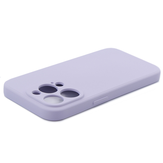 Obal na mobil pre iPhone 15 Pro Max, Silicone Lite, fialové