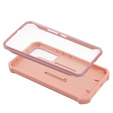 Obrnené puzdro pre Samsung Galaxy S22, Dexnor Full Body, ružové rose gold