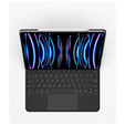 Puzdro + klávesnica iPad Pro 12.9" 2022/2021/2020 (6/5/4 gen.), Dux Ducis Keyboard TouchPad, čierne