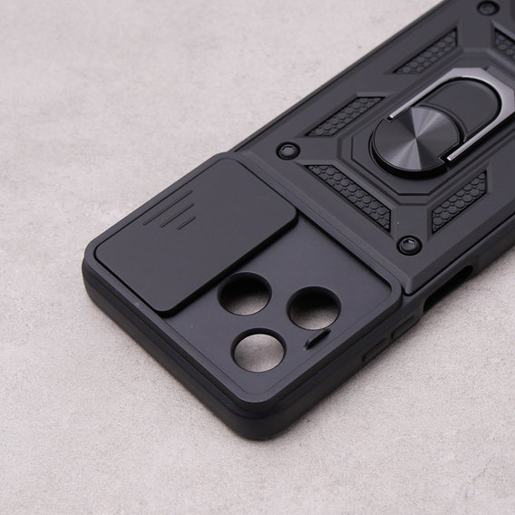 Obal na mobil pre Realme C51, CamShield Slide, čierne