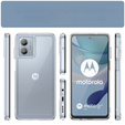 Obal na mobil pre Motorola Moto G53 5G, Fusion Hybrid, priehľadné