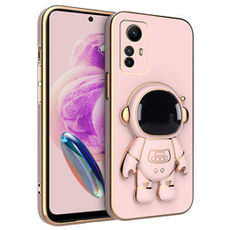 Obal na mobil pre Xiaomi Redmi Note 12S, Astronaut, ružové