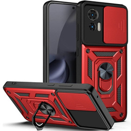 Obal na mobil pre Motorola Edge 30 Neo 5G, CamShield Slide, červené