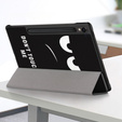 Obal na mobil pre Samsung Galaxy Tab S9, Smartcase Hybrid Pen Slot, don't touch me