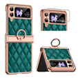 Puzdro pre Samsung Galaxy Z Flip 4 5G, Rhombus Grid
