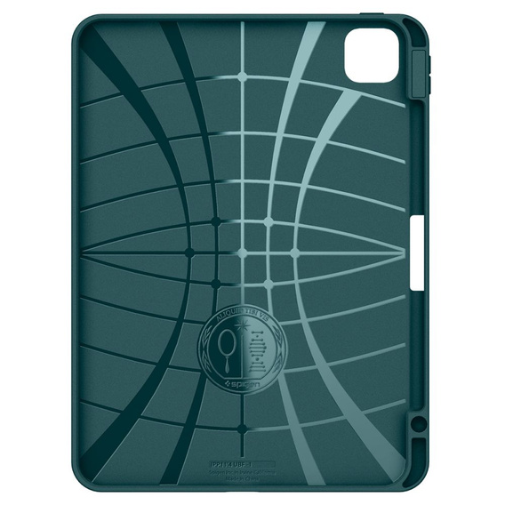 Puzdro Spigen Urban Fit Midnight Green pre iPad Pro 11" M4 5 gen. 2024