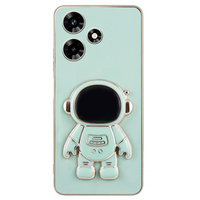 Obal na mobil pre Infinix Hot 30 4G, Astronaut, zelený