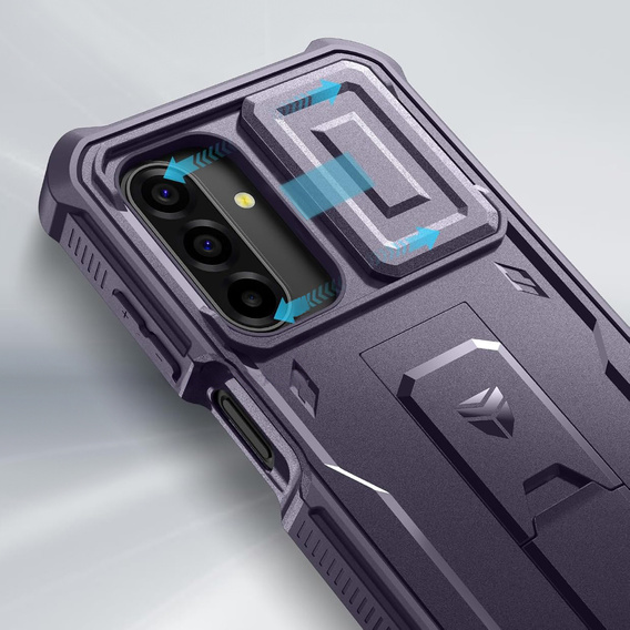 Puzdro Dexnor Full Body (dva rámy) s ochranným krytom pre Samsung Galaxy A17