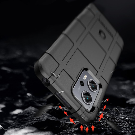 Obal na mobil pre Xiaomi Poco X4 GT 5G, Rugged Shield, čierne