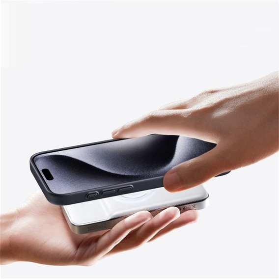 Puzdro pre iPhone 16 Pro, Aramid Fiber Cover, čierne