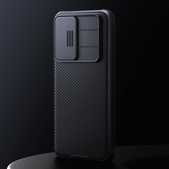 Puzdro NILLKIN Camshield Pro s krytom fotoaparátu pre Samsung Galaxy A26 5G, čierne