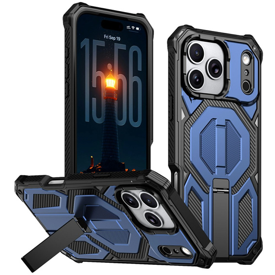 Ochranné puzdro kompatibilné s MagSafe so stojanom pre iPhone 17 Pro