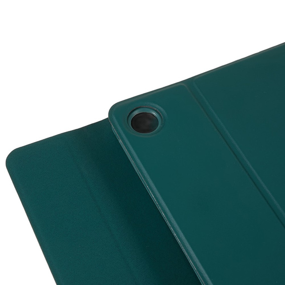 Puzdro + klávesnica Lenovo Tab M10 Plus Gen 3 TB-125F TB-128F, tmavozelené