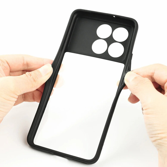 Obal na mobil pre Xiaomi Poco F6 Pro, Fusion Hybrid, priehľadné