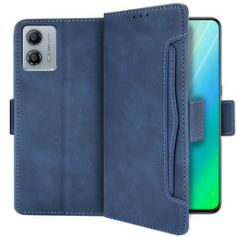 Klapkové puzdro pre Motorola Moto G53 5G, Card Slot, modrý