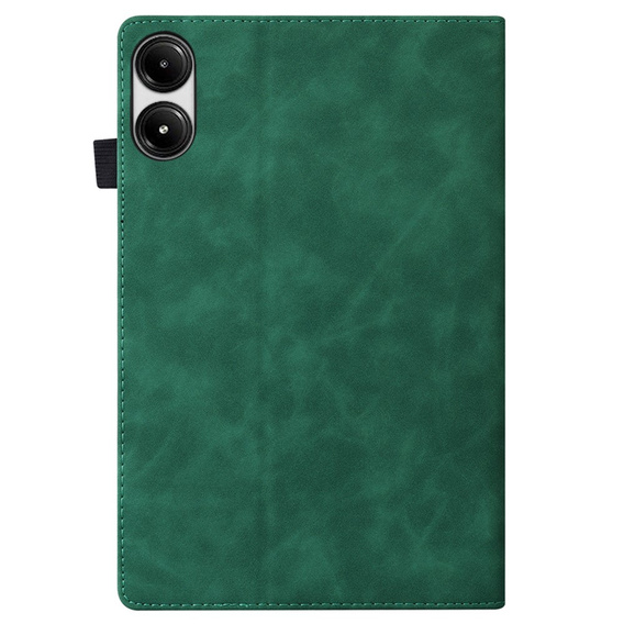 Puzdro pre Xiaomi Redmi Pad Pro / Xiaomi Poco Pad, Classic, s priestorom pre stylus, zelený