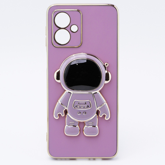 Obal na mobil pre Motorola Moto G54 5G, Astronaut, fialové